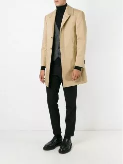 Thom Browne mac bal collar overcoat