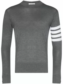 Thom Browne 4-Bar Merino Pullover
