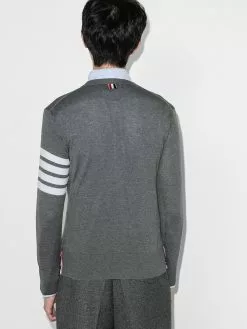 Thom Browne 4-Bar Merino Pullover