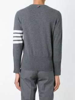 Thom Browne 4-Bar Cashmere Pullover