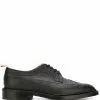 Thom Browne pebbled leather longwing brogues