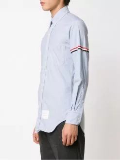 Thom Browne Grosgrain Armband Oxford Shirt