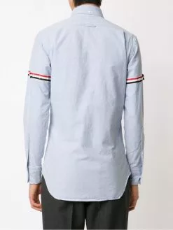 Thom Browne Grosgrain Armband Oxford Shirt