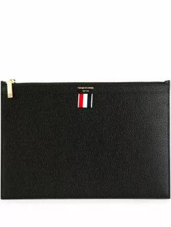 Thom Browne small tablet clutch