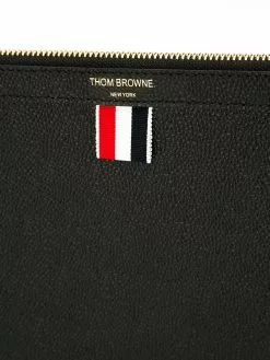 Thom Browne small tablet clutch