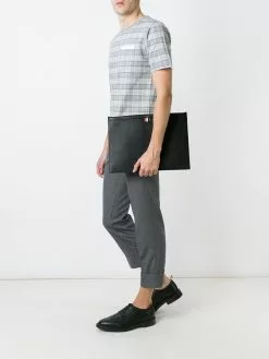 Thom Browne large zipper laptop holder