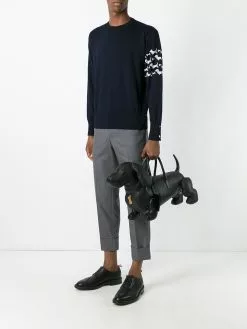 Thom Browne Hector pebbled bag