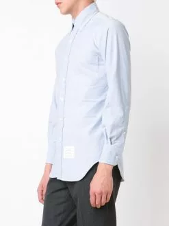 Thom Browne grosgrain placket Oxford shirt