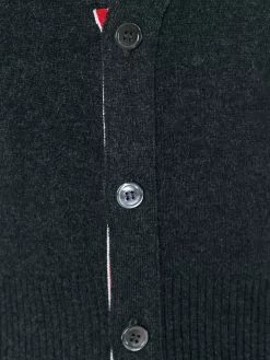 Thom Browne 4-Bar Cashmere Cardigan Vest