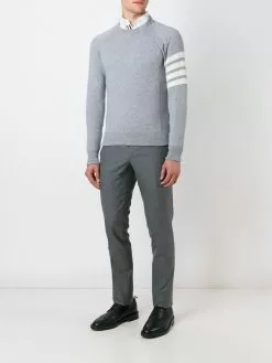Thom Browne striped sleeve jumper