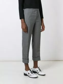 Thom Browne Cropped tailored trousers slacks of women 7 Thom Browne cropped tailored trousers