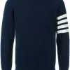Thom Browne 4-Bar crew neck cashmere jumper