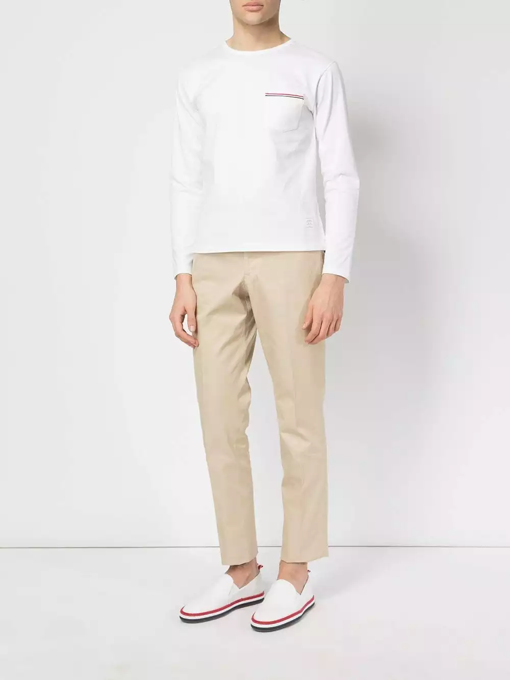 Thom Browne Long sleeve T shirt t-shirts of men 2 Thom Browne long sleeve T-shirt