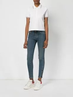 Thom Browne mercerized pique polo shirt