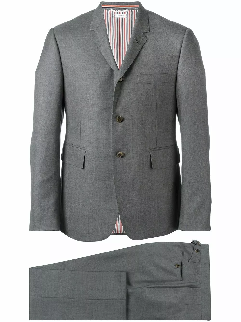 Thom Browne Super 120s wool twill suit single breasted suits of men 1 Thom Browne super 120s wool twill suit