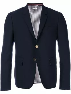 Thom Browne 2ply fresco single-breasted sport coat