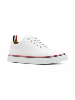 Thom Browne Tennis Collection straight toe cap trainer
