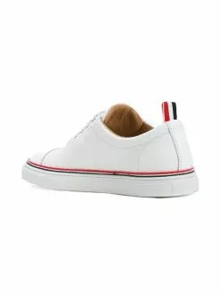 Thom Browne Tennis Collection straight toe cap trainer