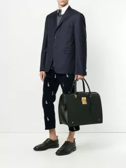Thom Browne Pebbled Leather Mr. Thom Bag