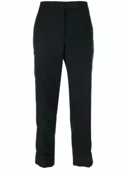 Thom Browne classic backstrap trousers