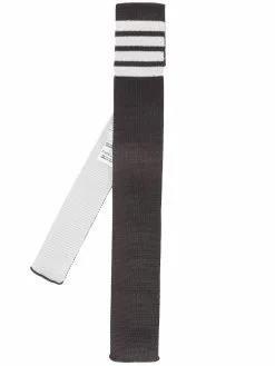 Thom Browne 4-bar knit tie