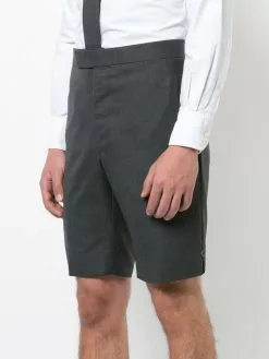 Thom Browne classic backstrap shorts