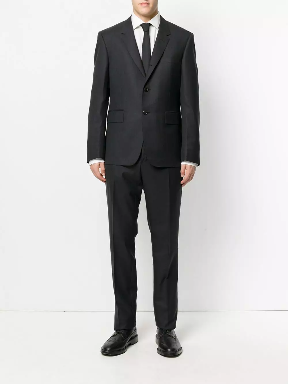 Thom Browne Single breasted two piece suit single breasted suits of men 2 Thom Browne single-breasted two-piece suit