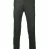 Thom Browne Low Rise Skinny Side Tab Trouser In Super 120’s Twill