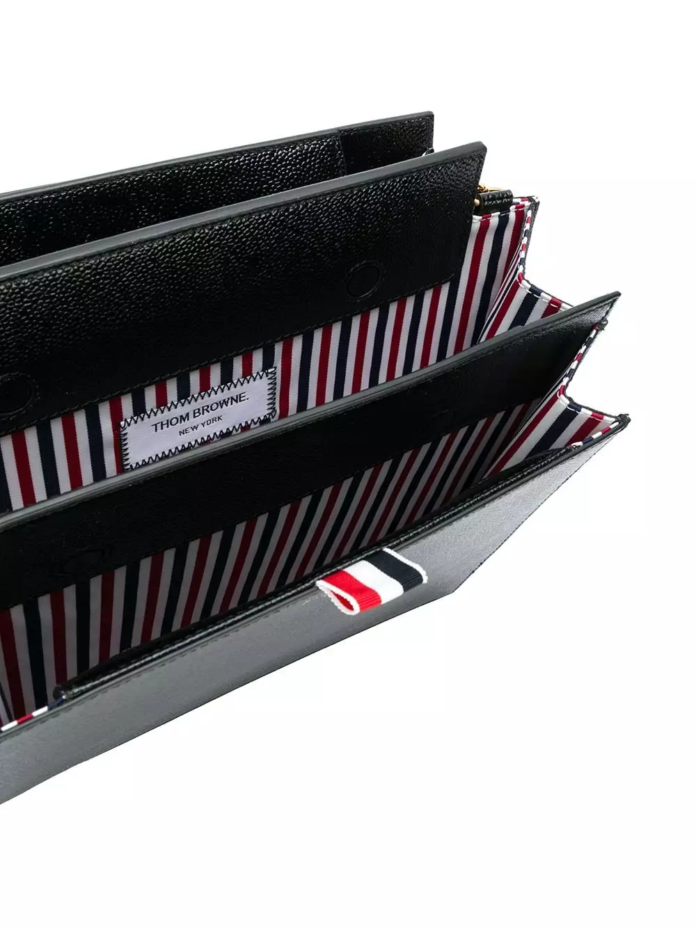 Thom Browne Lucido Square leather shoulder bag shoulder bags of women 5 Thom Browne Lucido Square leather shoulder bag