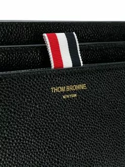 Thom Browne Lucido leather shoulder bag