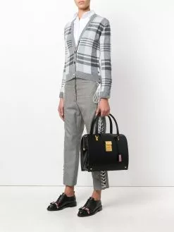 Thom Browne Mrs. Thom Lucido leather tote bag