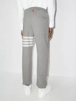 Thom Browne 4-Bar loopback track pants