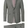 Thom Browne Classic Suit With Tie In 2ply Fresco