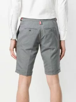 Thom Browne Low Rise Skinny Shorts