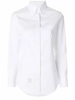 Thom Browne button-down slim-fit shirt