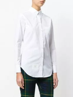 Thom Browne button-down slim-fit shirt