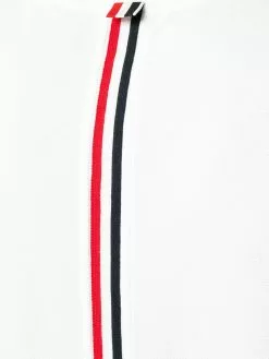 Thom Browne Center-Back Stripe Piqué Tee