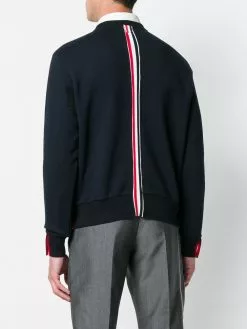 Thom Browne rear RWB stripe sweatshirt