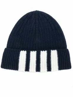 Thom Browne striped beanie