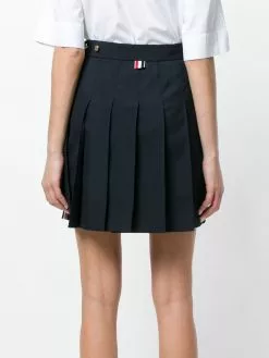 Thom Browne asymmetric pleated miniskirt
