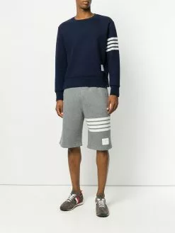 Thom Browne 4-Bar Cashmere Shell Sweatshirt
