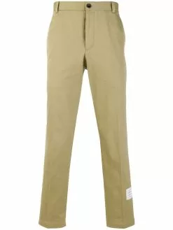 Thom Browne Cotton Twill Unconstructed Chino Trouser