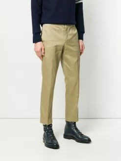 Thom Browne Cotton Twill Unconstructed Chino Trouser