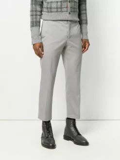 Thom Browne Unconstructed Cotton Twill Chino Trouser