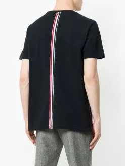 Thom Browne RWB stripe piqué T-shirt