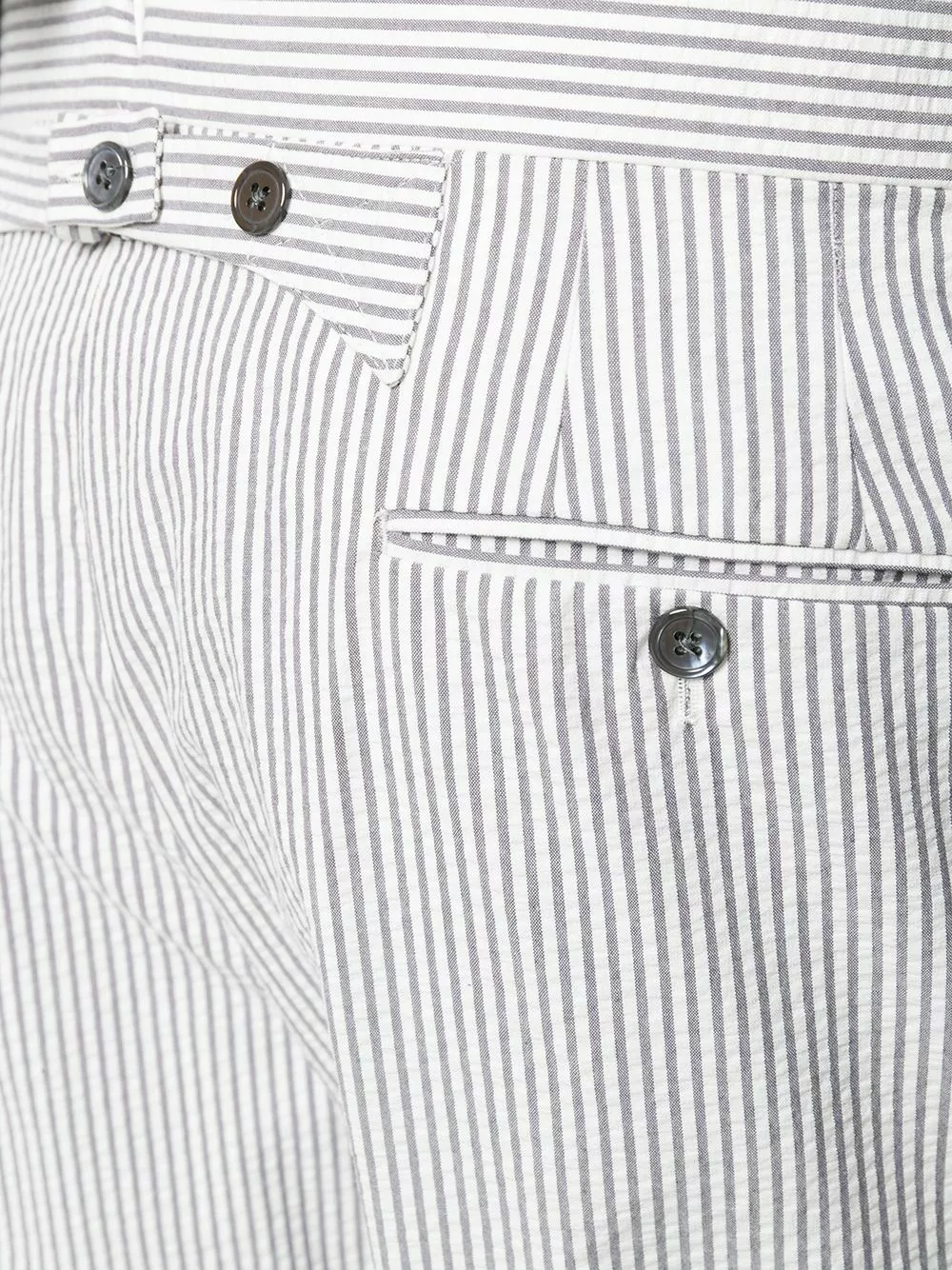 Thom Browne Seersucker Suit With Tie single breasted suits of men 7 Thom Browne Seersucker Suit With Tie