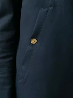 Thom Browne Low Slung Pleated Mackintosh Overcoat single breasted coats of women 10 Thom Browne Low-Slung Pleated Mackintosh Overcoat