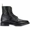 Thom Browne Pebble Grain Wingtip Boot