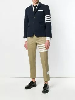 Thom Browne 4-bar Jersey Sport Coat