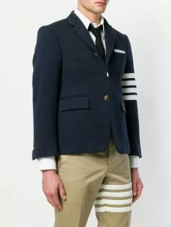 Thom Browne 4-bar Jersey Sport Coat